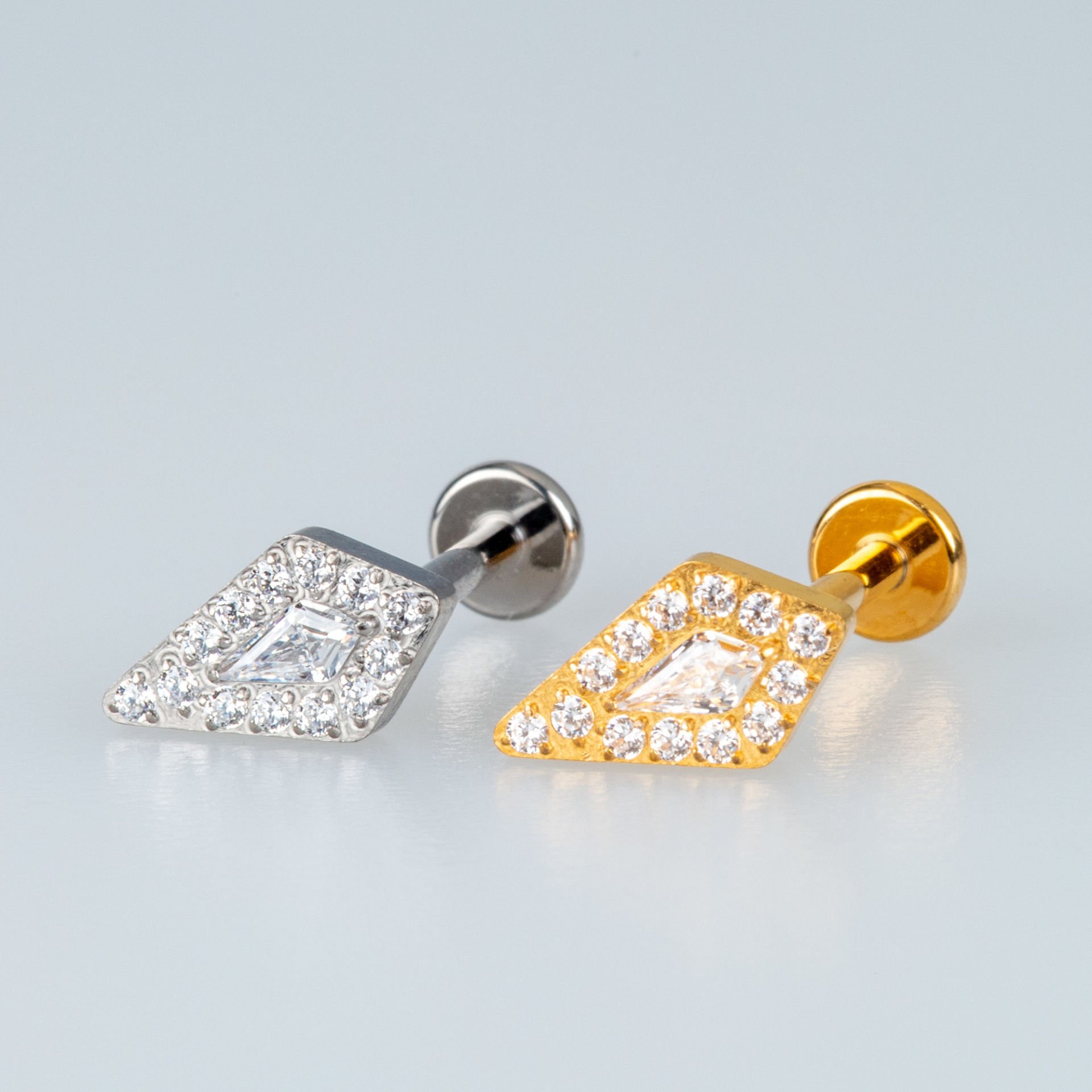 Piercing Titanyum Tragus Sarı