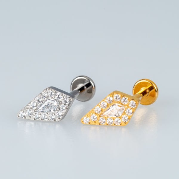 Piercing Titanyum Tragus Sarı