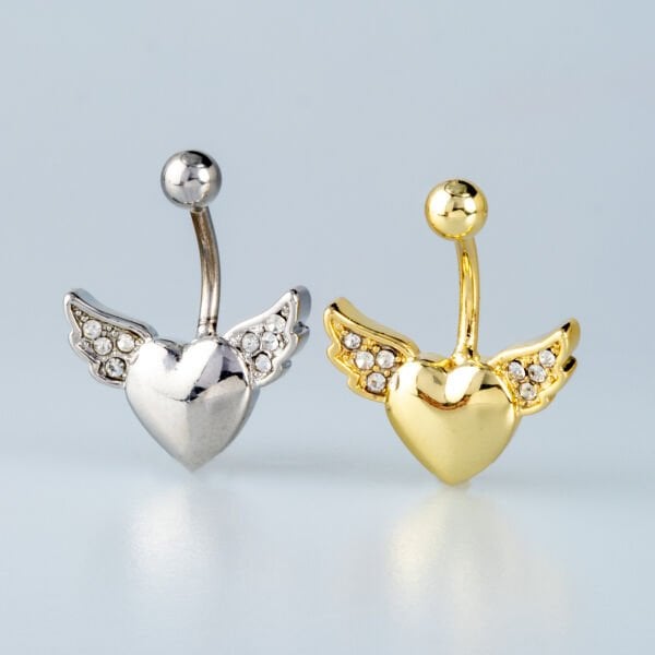 Piercing Göbek Kalp