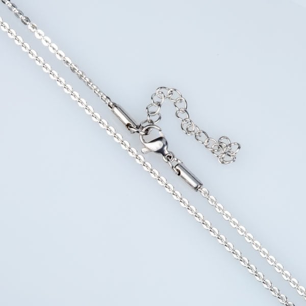 Steel Chain Necklace 2mm