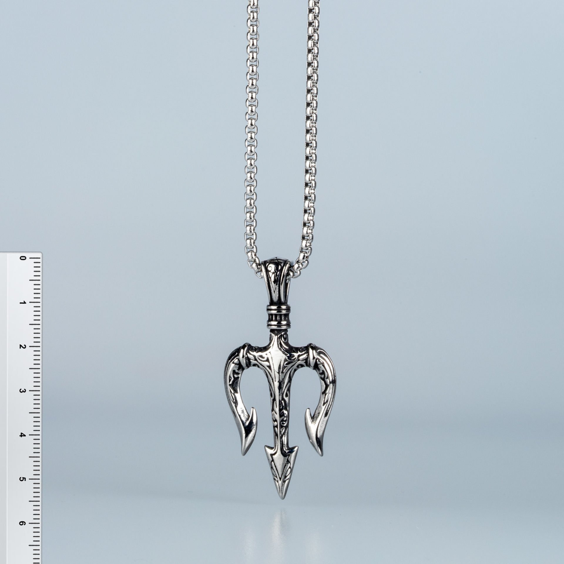 Çelik Kolye  Poseidon'un Mizraği