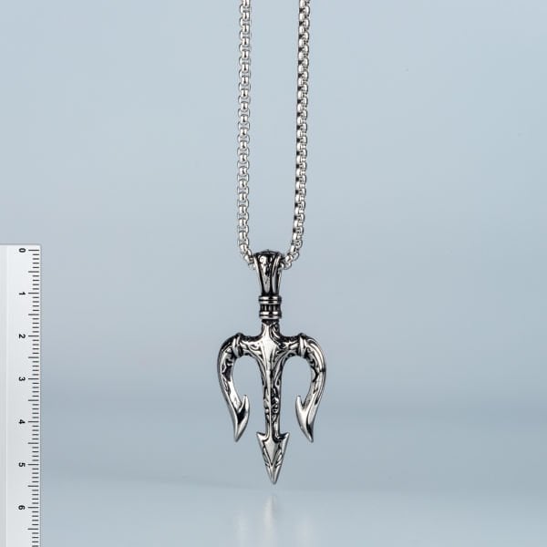 Çelik Kolye  Poseidon'un Mizraği